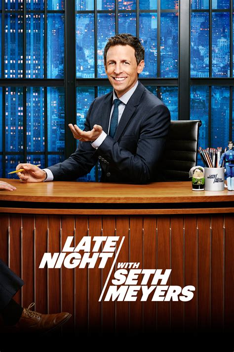Watch Late Night with Seth Meyers weeknights at 12:35/11:35c on NBC, streaming the next day on Peacock. Writer Amber Ruffin, host Seth Meyers and writer Jenny Hagel during the sketch "Jokes Seth ...